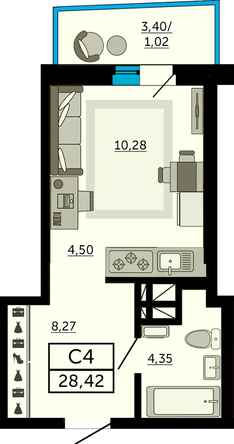 План квартиры