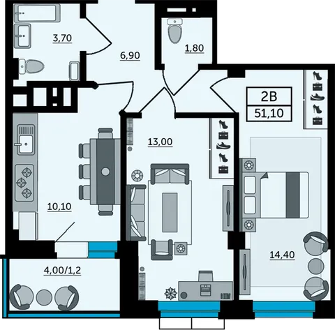 План квартиры