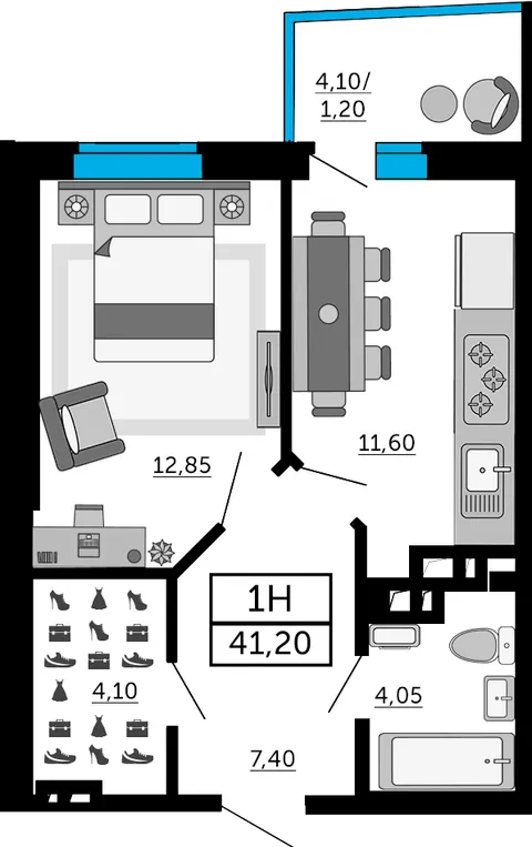 План квартиры