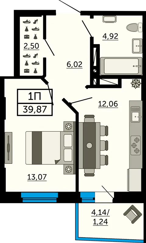План квартиры