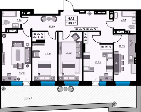 План квартиры