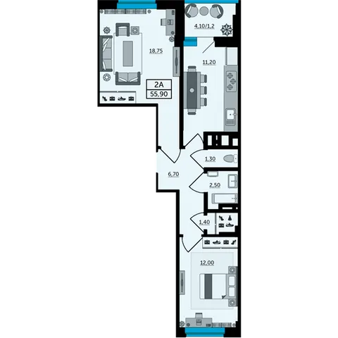 План квартиры