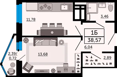 План квартиры