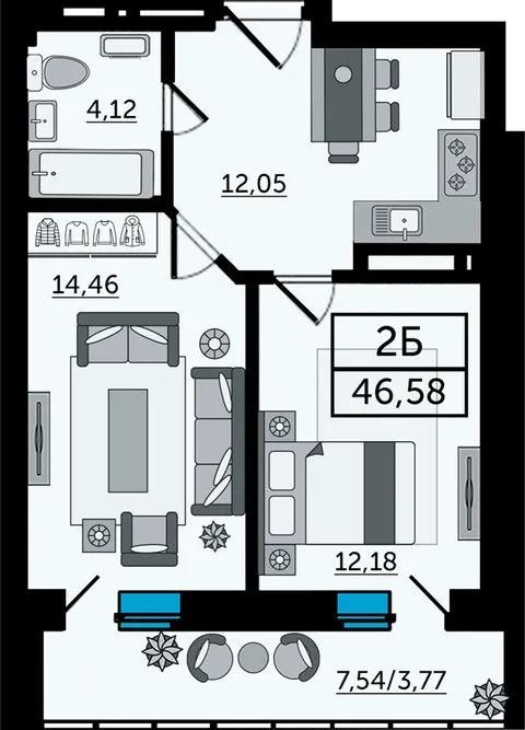 План квартиры