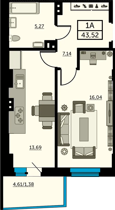 План квартиры
