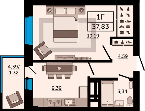 План квартиры