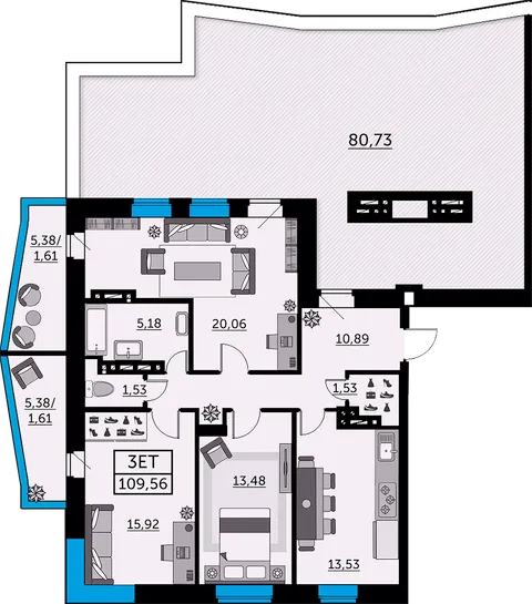 План квартиры