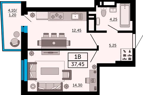План квартиры