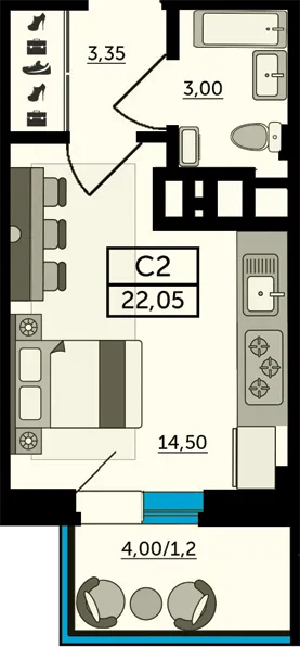 План квартиры