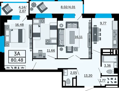 План квартиры