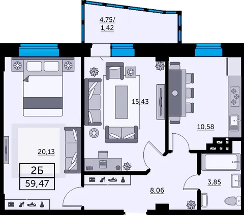 План квартиры