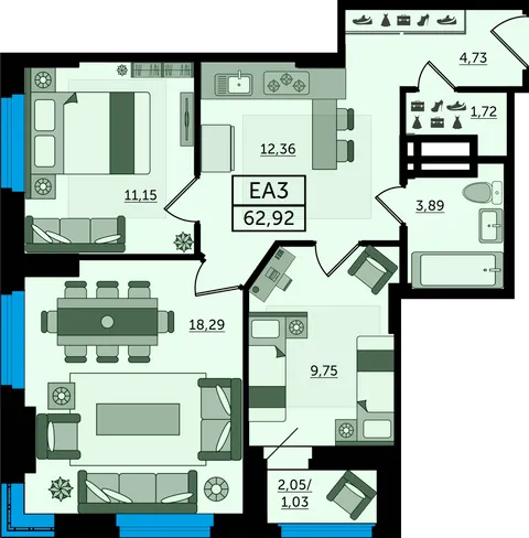 План квартиры