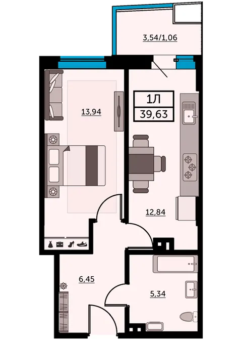 План квартиры