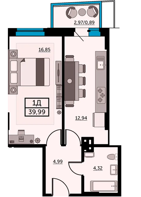 План квартиры