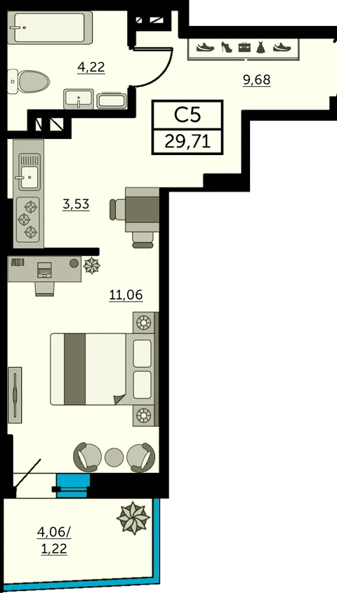 План квартиры