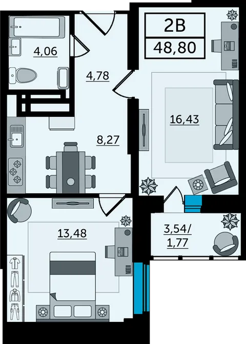 План квартиры