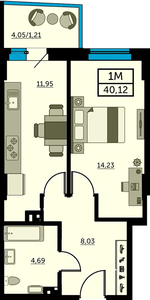 План квартиры