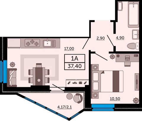 План квартиры