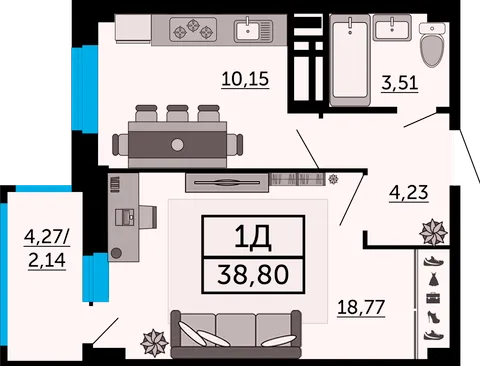 План квартиры