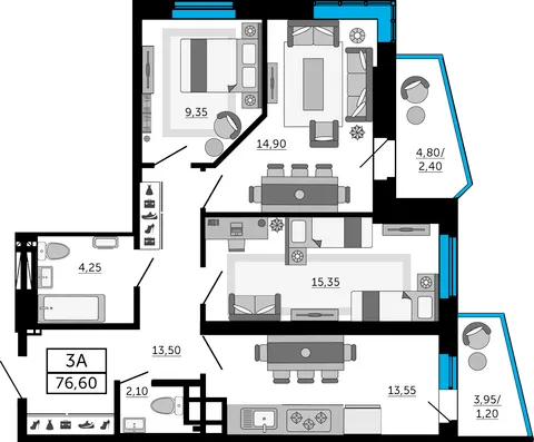 План квартиры