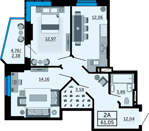 План квартиры