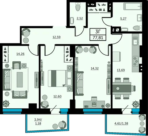 План квартиры