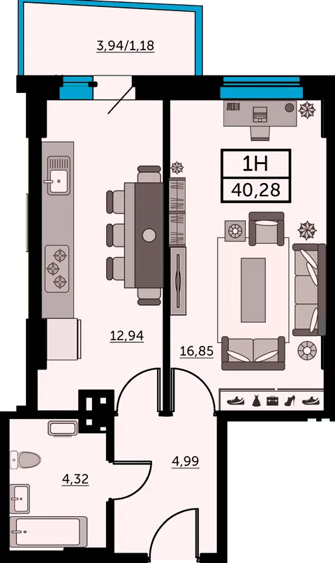 План квартиры