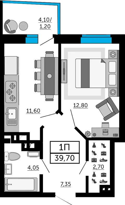 План квартиры