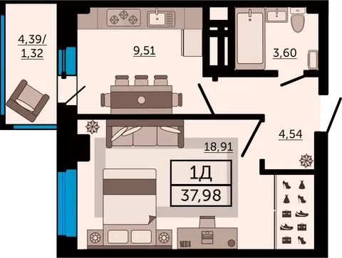 План квартиры