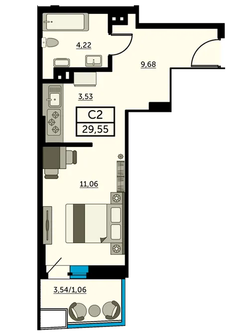 План квартиры