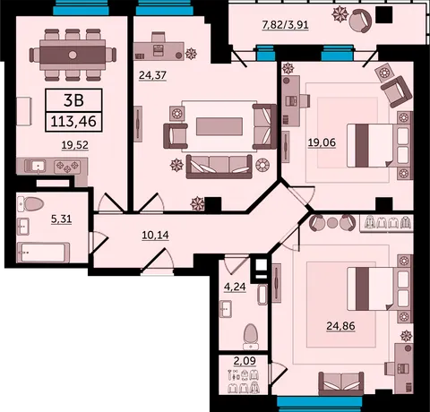 План квартиры