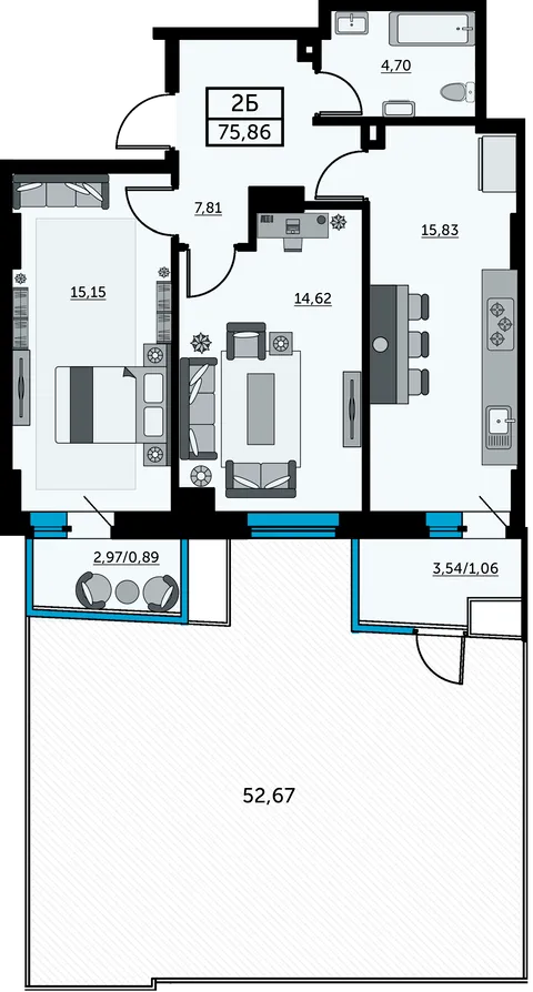 План квартиры