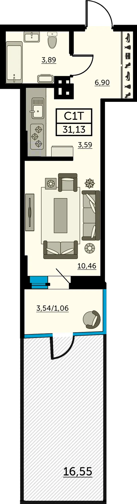 План квартиры
