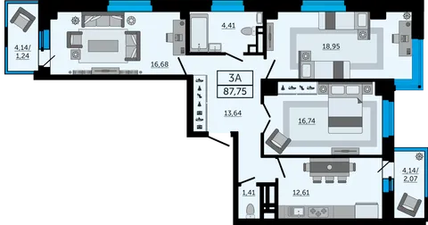 План квартиры