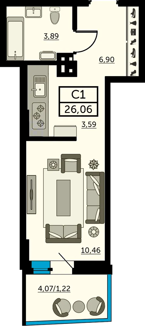 План квартиры