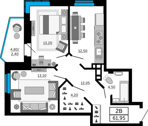 План квартиры