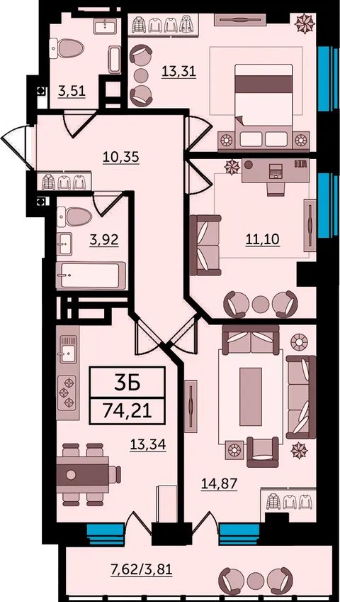 План квартиры