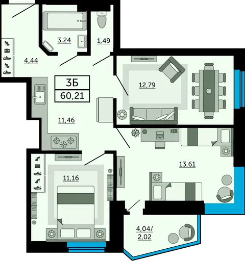 План квартиры