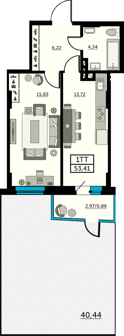 План квартиры