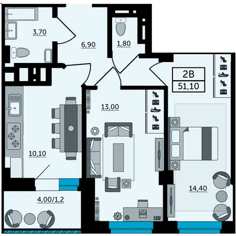 План квартиры