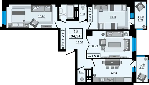 План квартиры