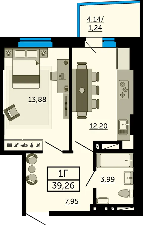 План квартиры