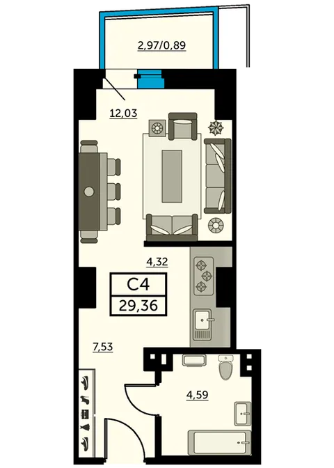 План квартиры