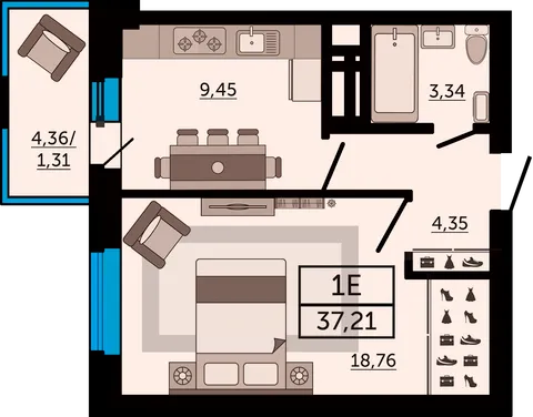 План квартиры