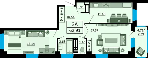 План квартиры