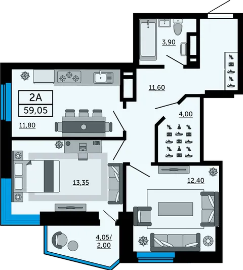 План квартиры