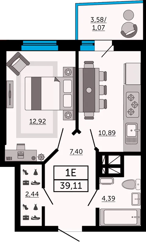 План квартиры