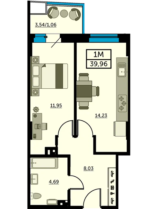 План квартиры