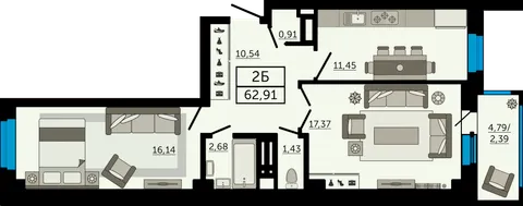 План квартиры