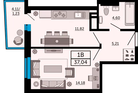 План квартиры